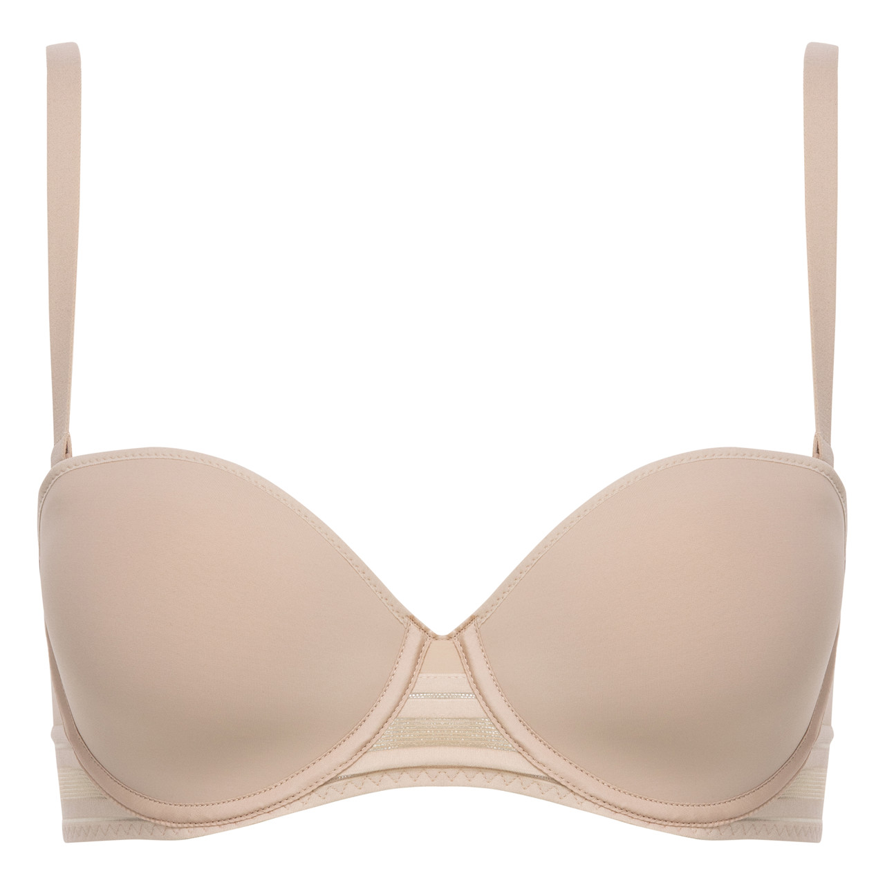 Passionata Rhythm Bandeau BH Med Bøjle, Farve: Lyserød, Størrelse: 75E, Dame