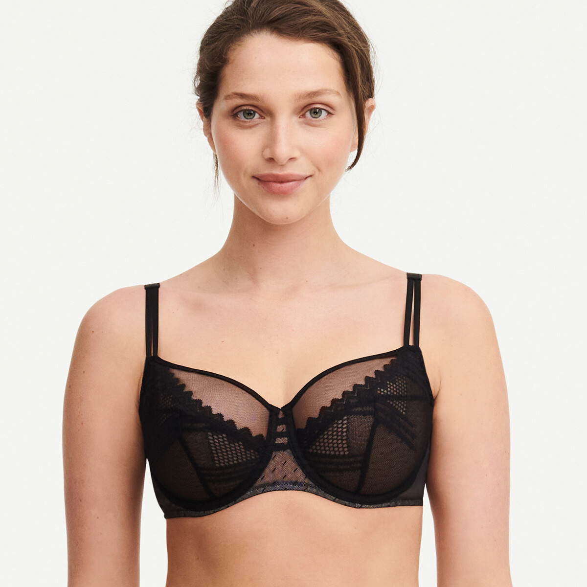 Passionata Rodeo BH Pl-, Farve: Sort, Størrelse: 80B, Dame