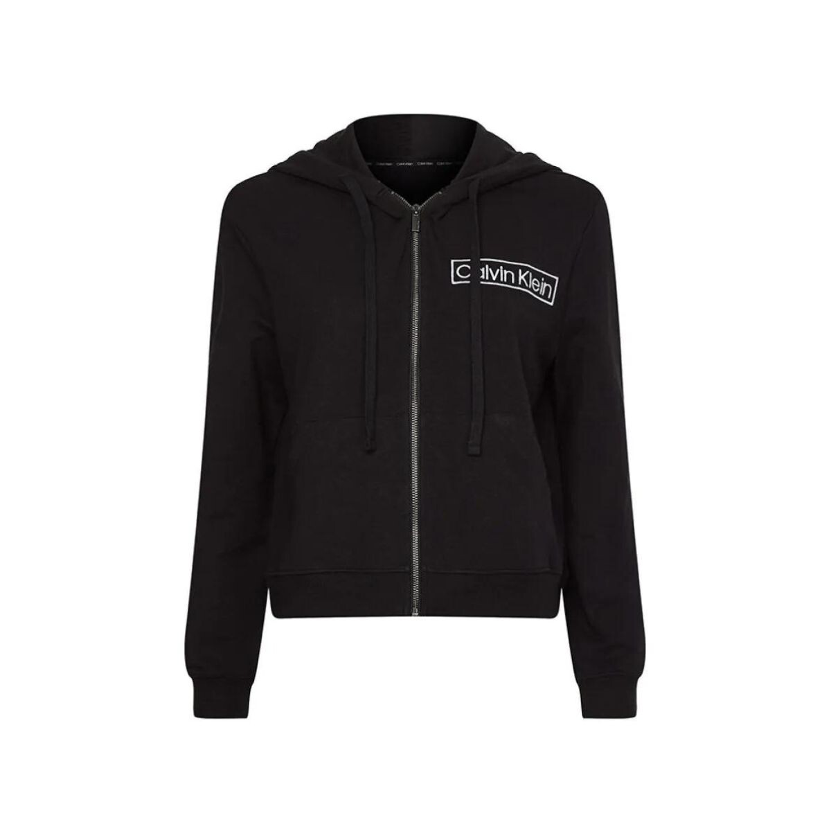 Calvin Klein Lingeri Hoodie, Farve: Sort, Størrelse: S, Dame