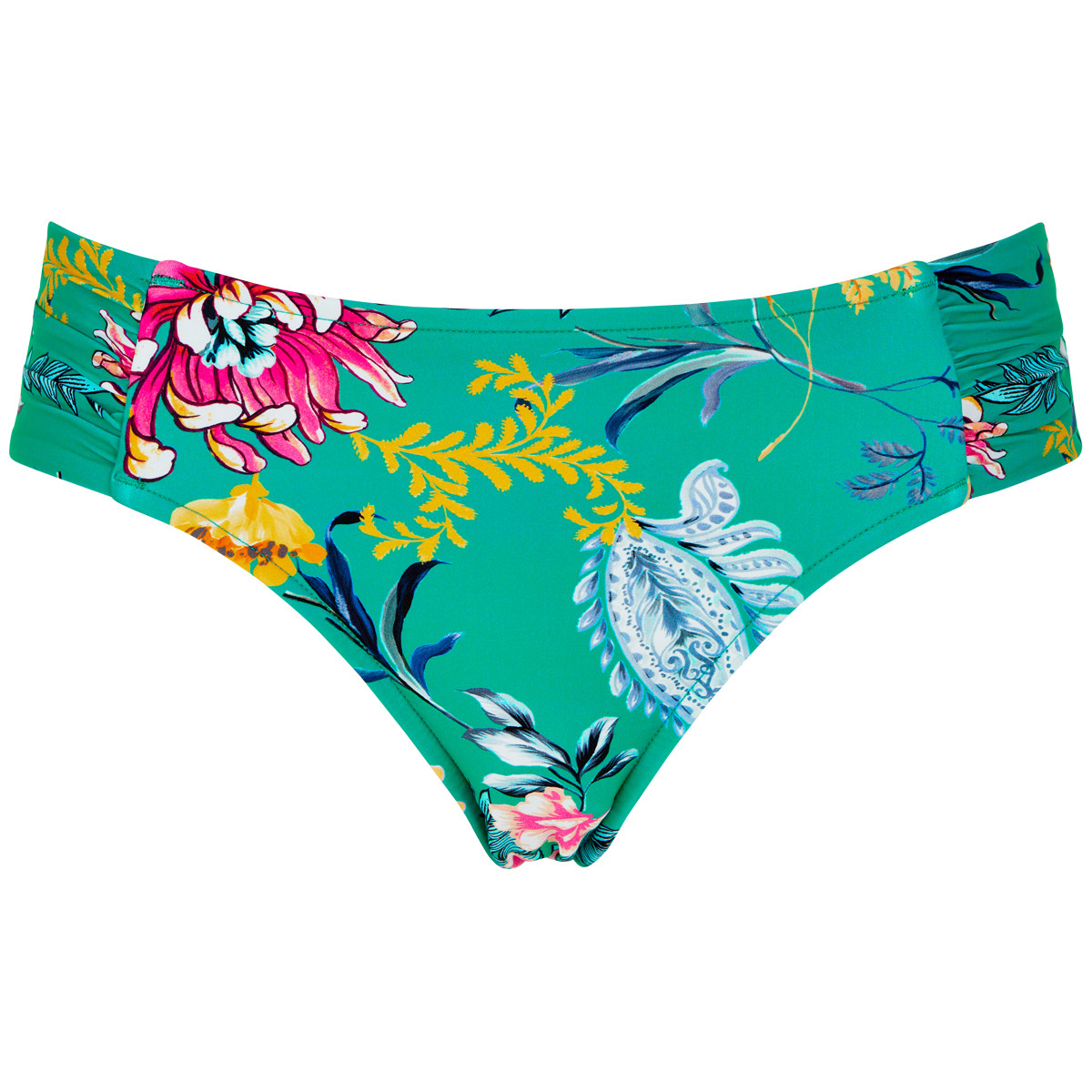 5: Seafolly Water Garten Bikini Trusse, Farve: Grøn, Størrelse: 36, Dame