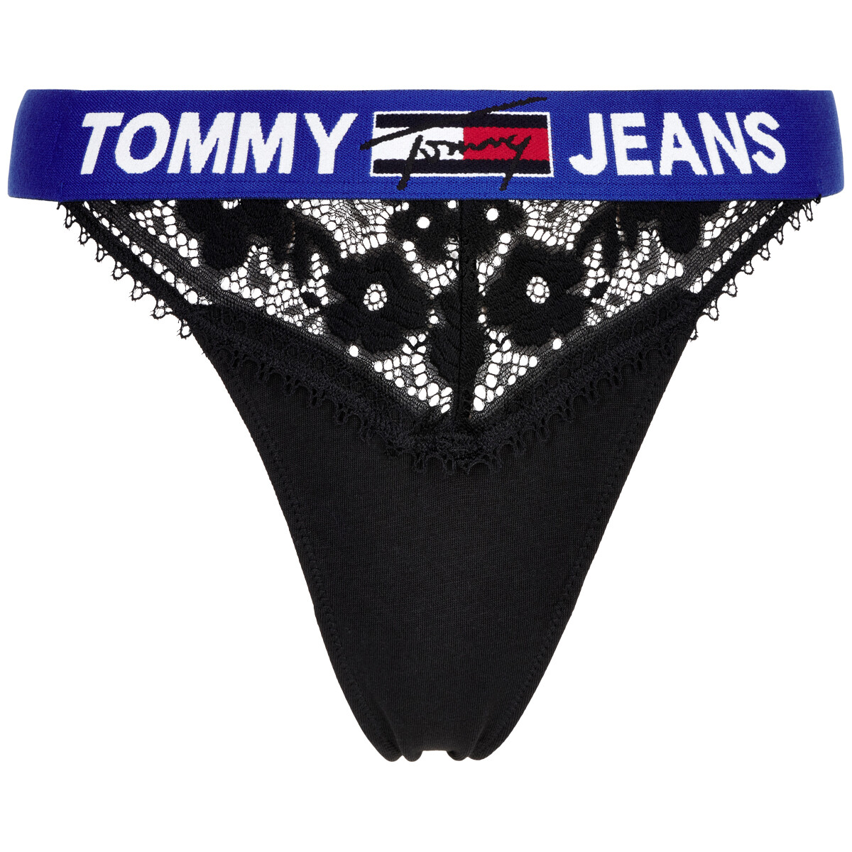 Tommy Hilfiger Lingeri Tanga Trusse, Farve: Sort, Størrelse: XS, Dame