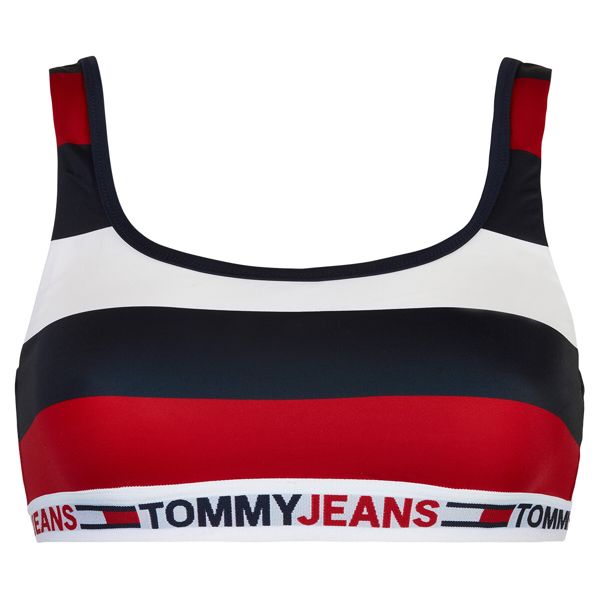 Tommy Hilfiger Lingeri Bralette Bikini Top, Farve: Rugby Stripe, Størrelse: XS, Dame