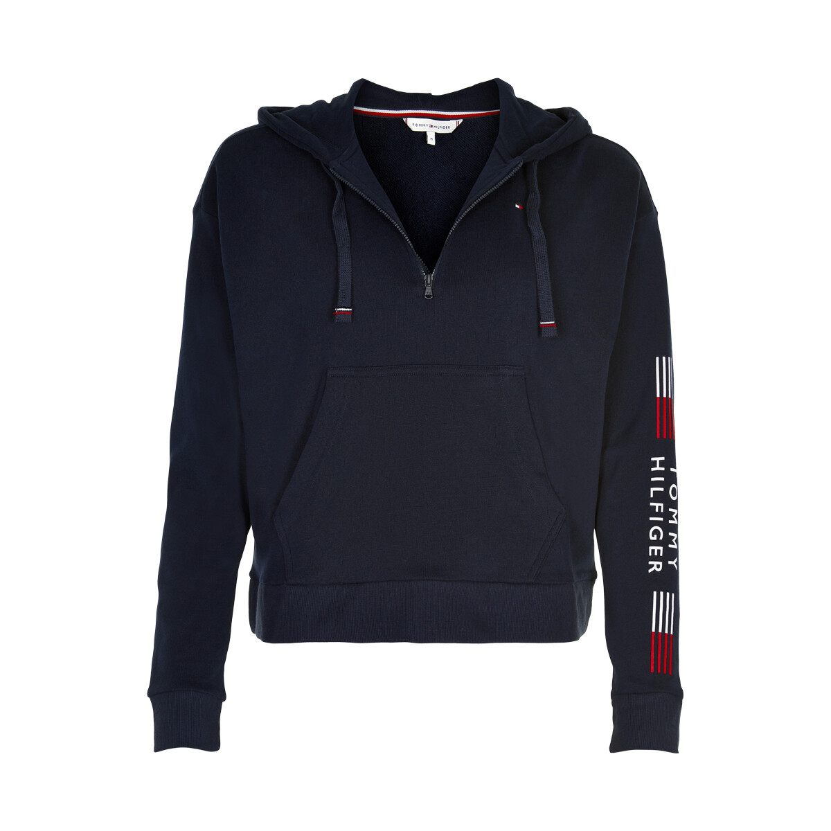 Tommy Hilfiger Lingeri Hoodie, Farve: Sort, Størrelse: L, Dame