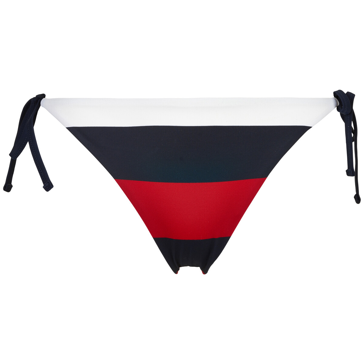 Tommy Hilfiger Side Tie Cheeky G-streng Bikini Trusse, Farve: Rugby Stripe, Størrelse: L, Dame