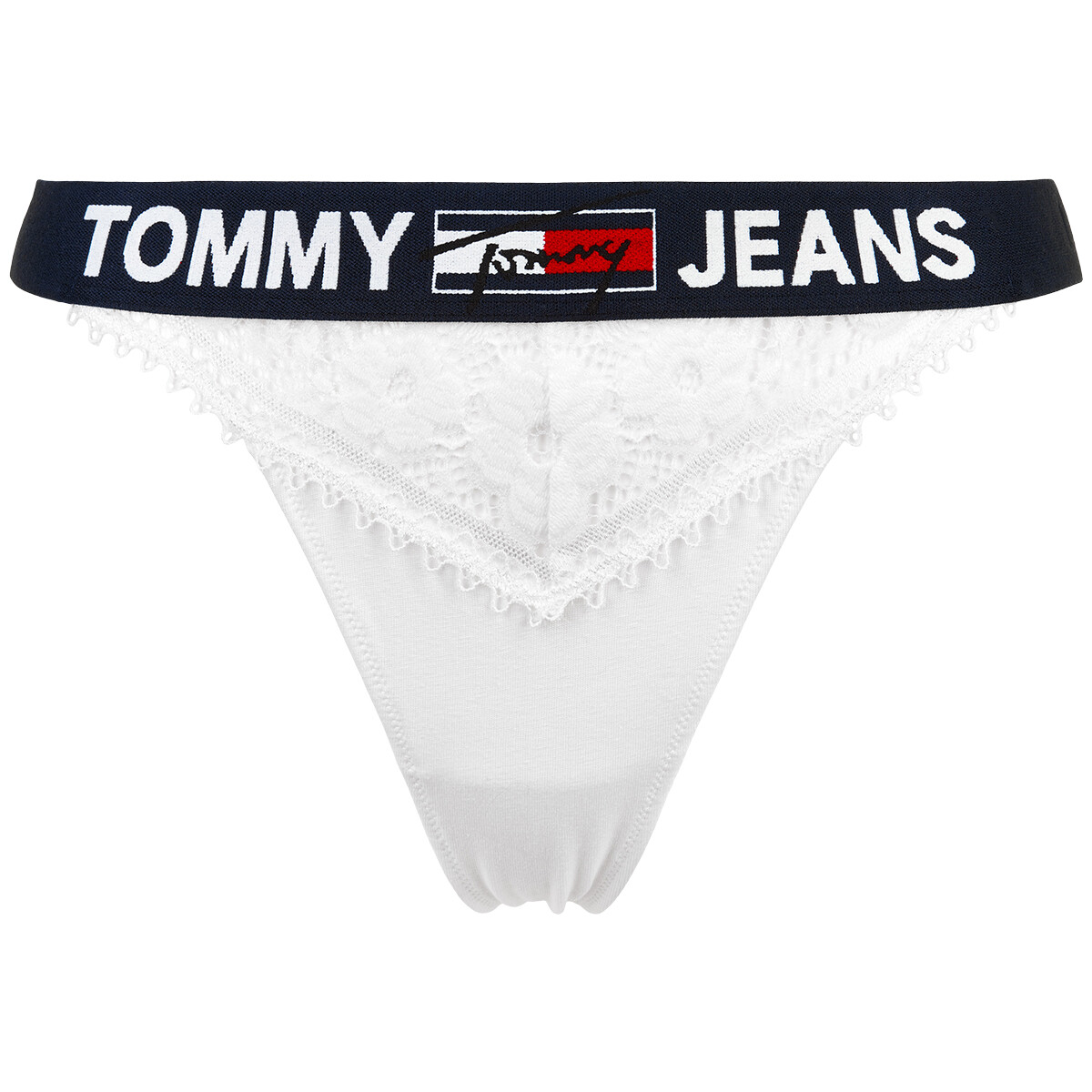 Tommy Hilfiger Lingeri Tanga, Farve: Hvid, Størrelse: XS, Dame