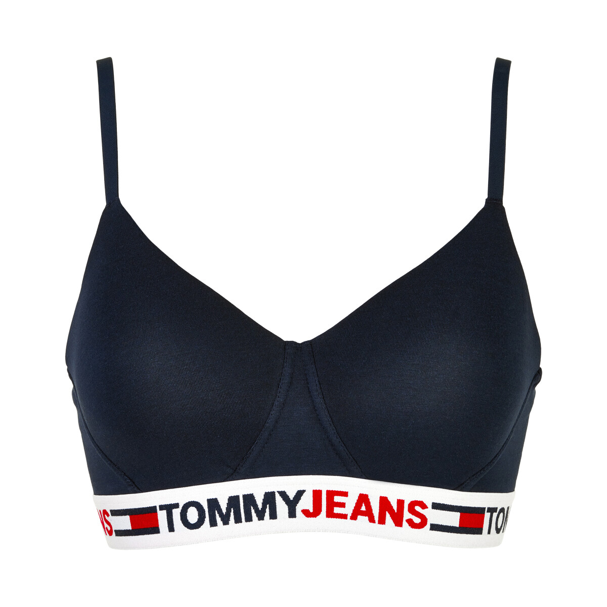 Tommy Hilfiger Lingeri Bralette Bikini Top, Farve: Sort, Størrelse: L, Dame