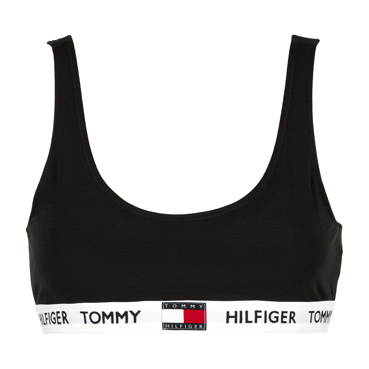 Billede af Tommy Hilfiger Lingeri Bralette Bikini Top, Farve: Sort, Størrelse: XS, Dame