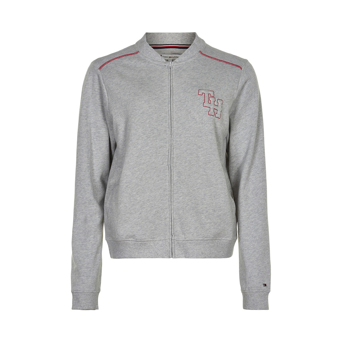 Tommy Hilfiger Cardigan W Pj, Farve: Grå, Størrelse: S, Dame