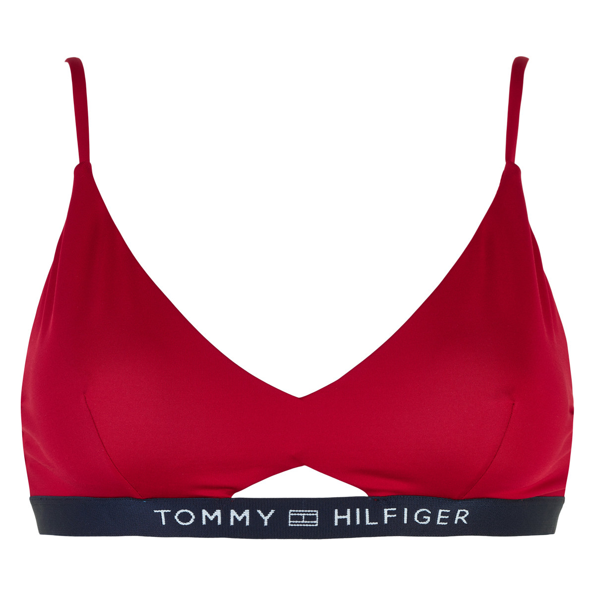 Tommy Hilfiger Lingeri Bikini Top, Farve: Rød, Størrelse: XS, Dame