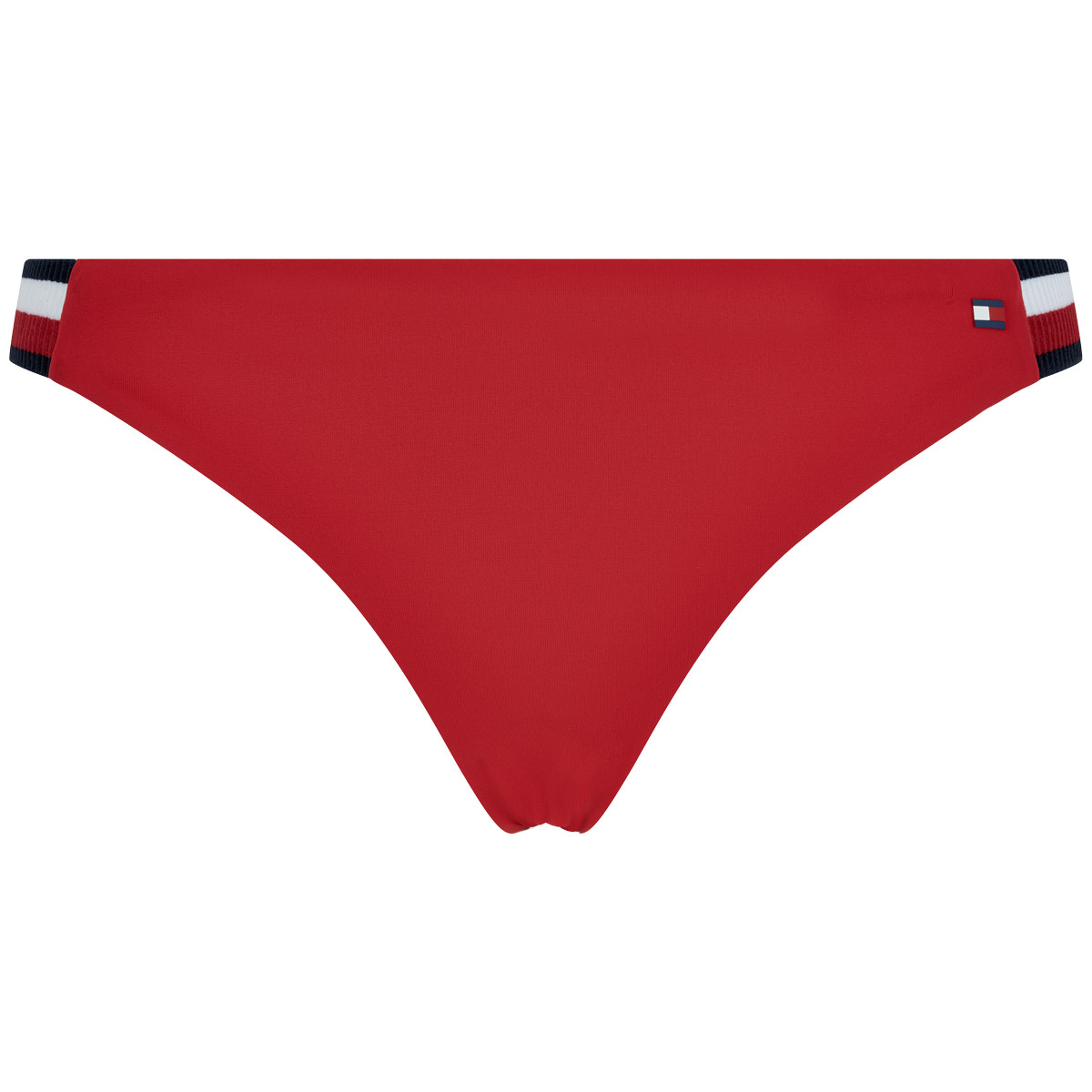 Tommy Hilfiger Cheeky Bikini, Farve: Rød/blå, Størrelse: XS, Dame
