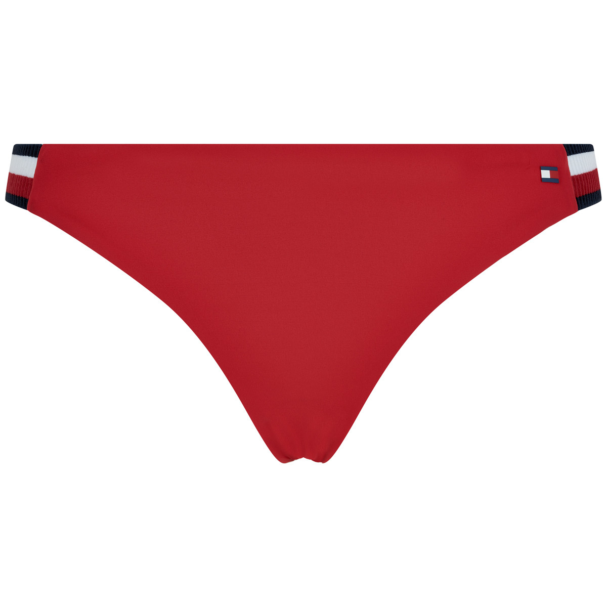 13: Tommy Hilfiger Cheeky Bikini Trusse, Farve: Rød/blå, Størrelse: XS, Dame