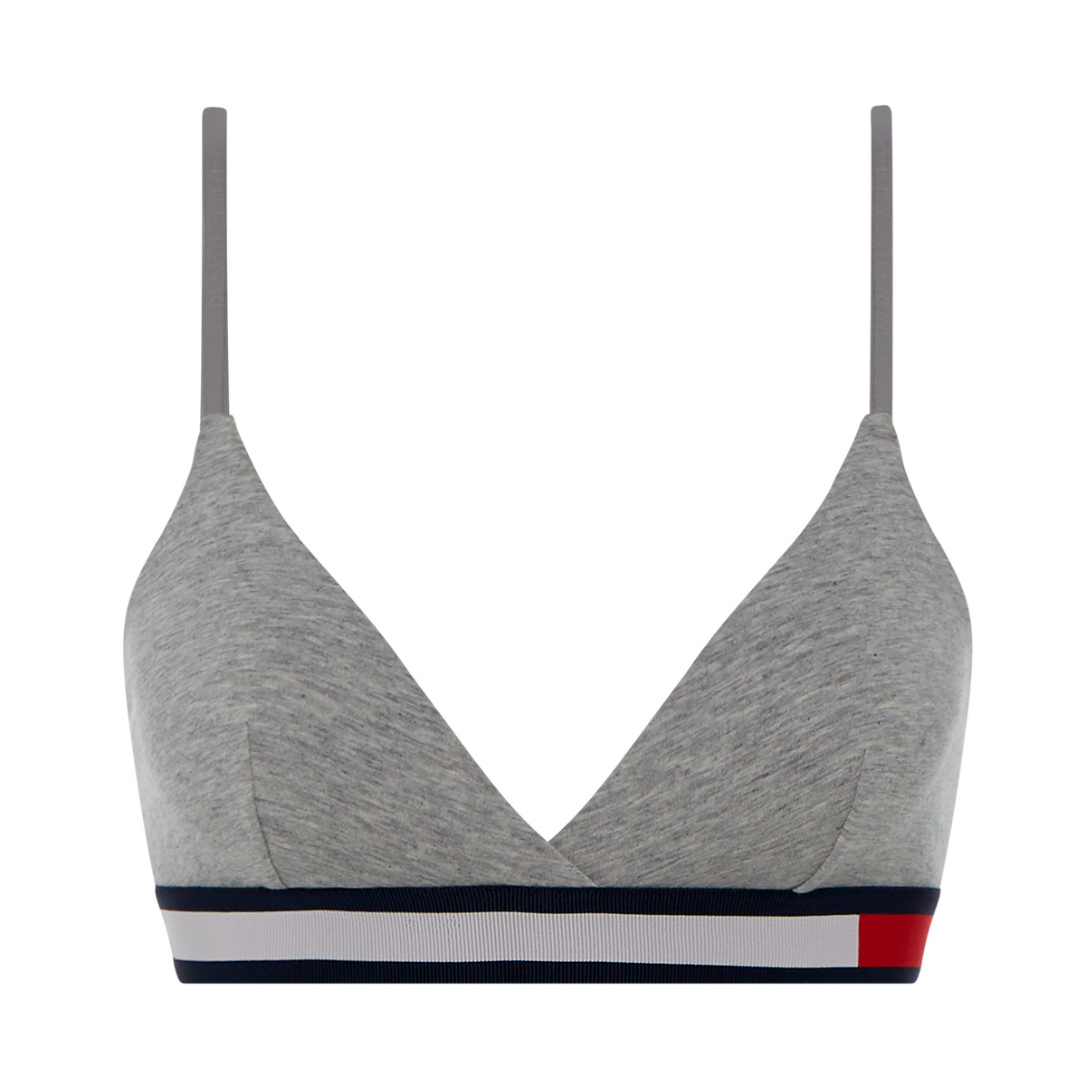 5: Tommy Hilfiger Triangle Bra Grå, Størrelse: M, Farve: Grå, Dame