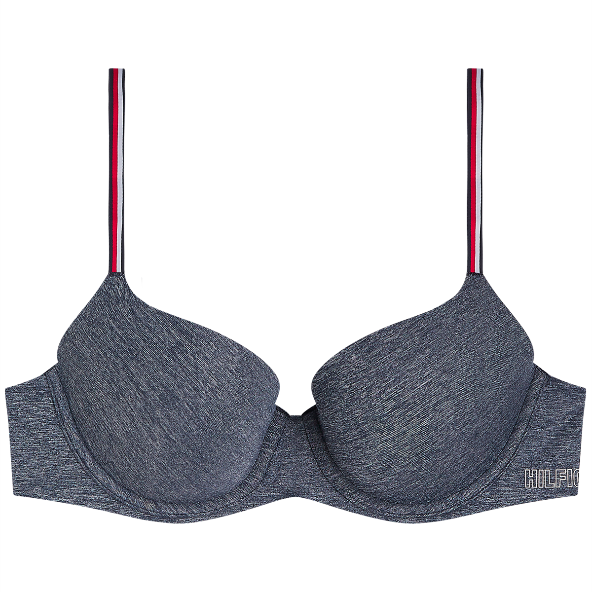 Tommy Hilfiger Lingeri Demi BH, Farve: Sort, Størrelse: 75C, Dame