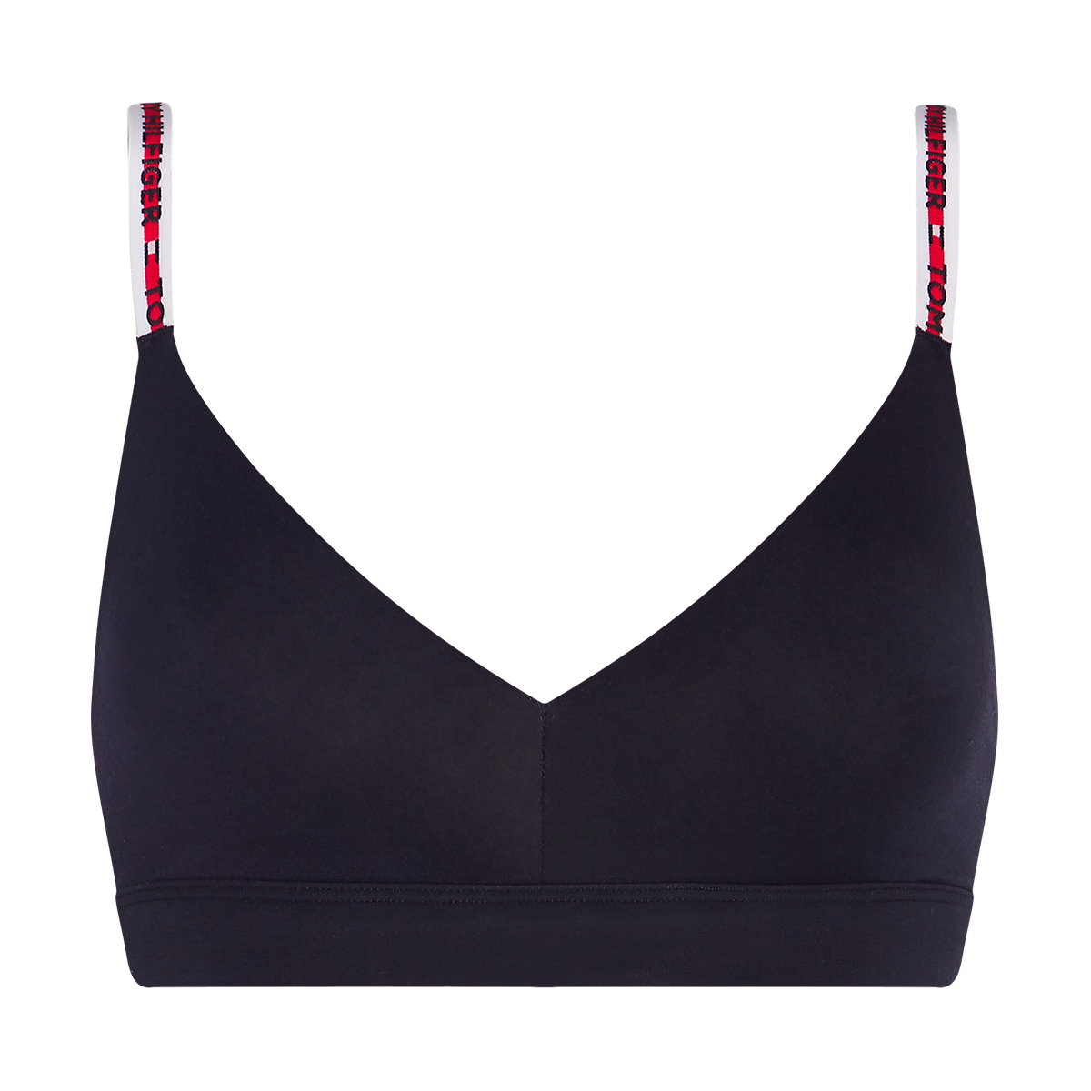 Tommy Hilfiger Lingeri Triangle BH Sort, Størrelse: M, Farve: Sort, Dame