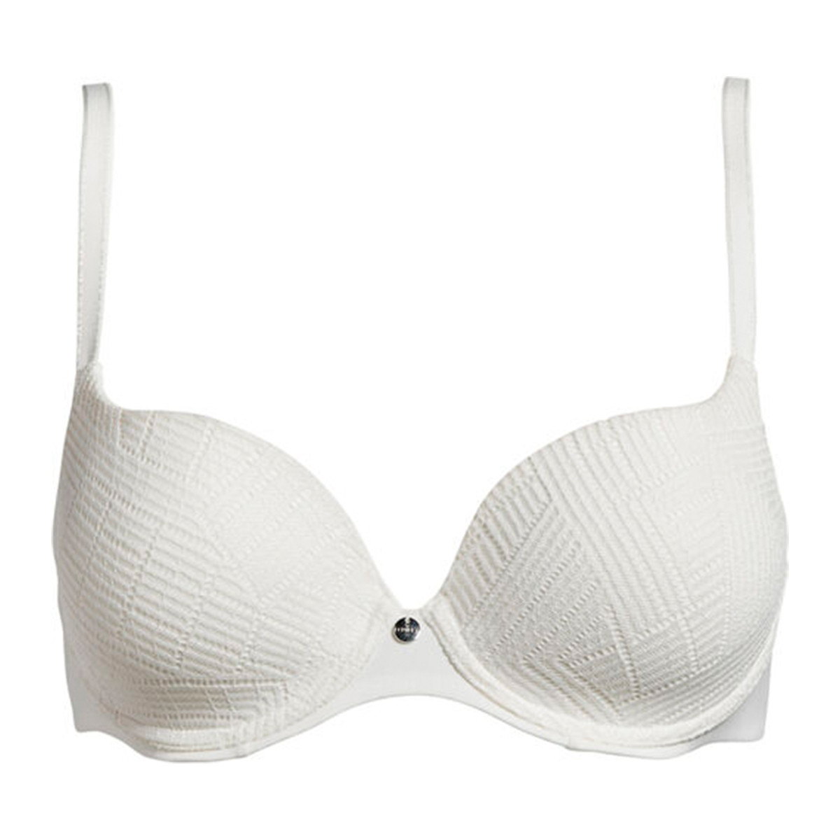 Femilet Emma T-shirt BH, Farve: Hvid, Størrelse: 75E, Dame