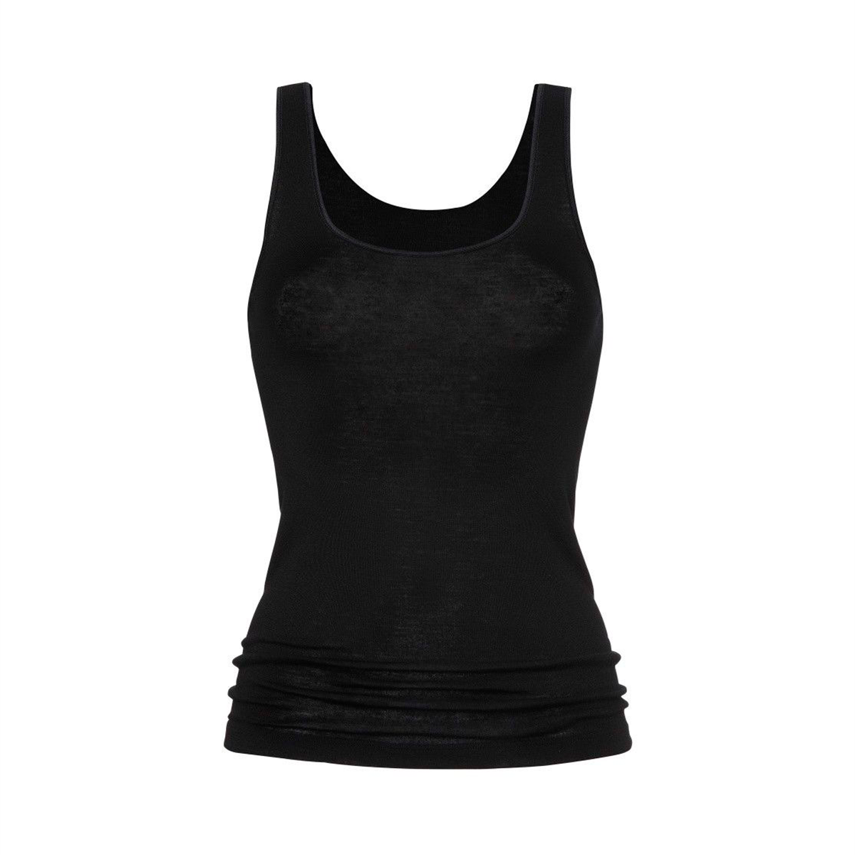 Billede af Mey Exquisite Cami Top, Farve: Sort, Størrelse: 48, Dame