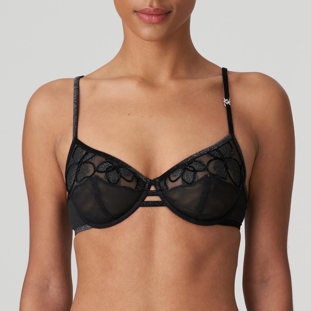 Marie Jo Lous BH, Størrelse: 80E, Farve: Sort, Dame
