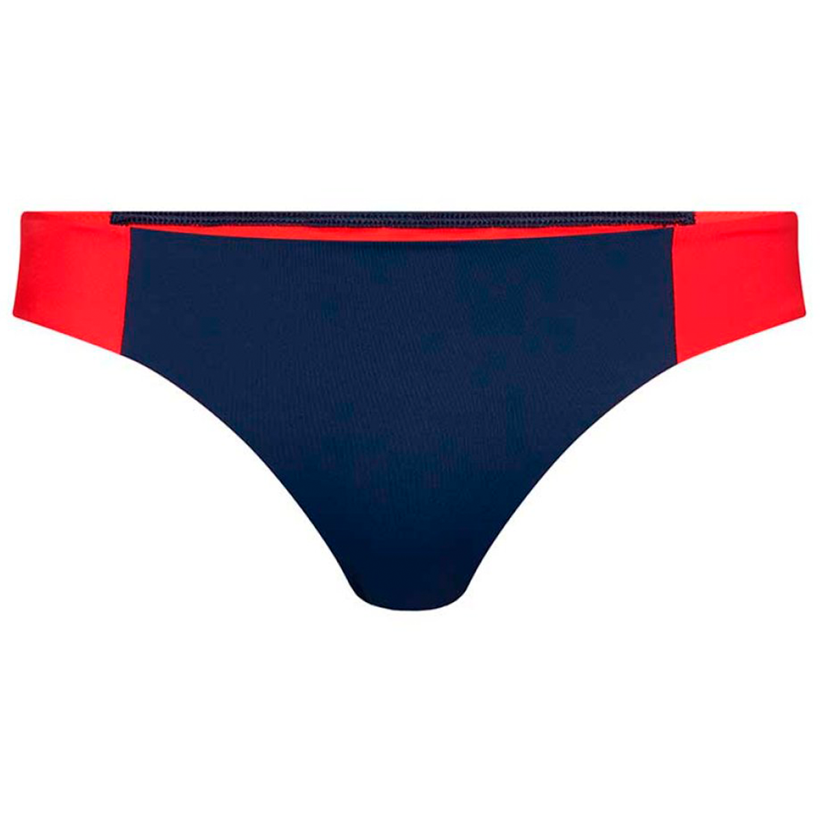 5: Tommy Hilfiger Tai Bikini Trusse, Farve: Rød/blå, Størrelse: S, Dame