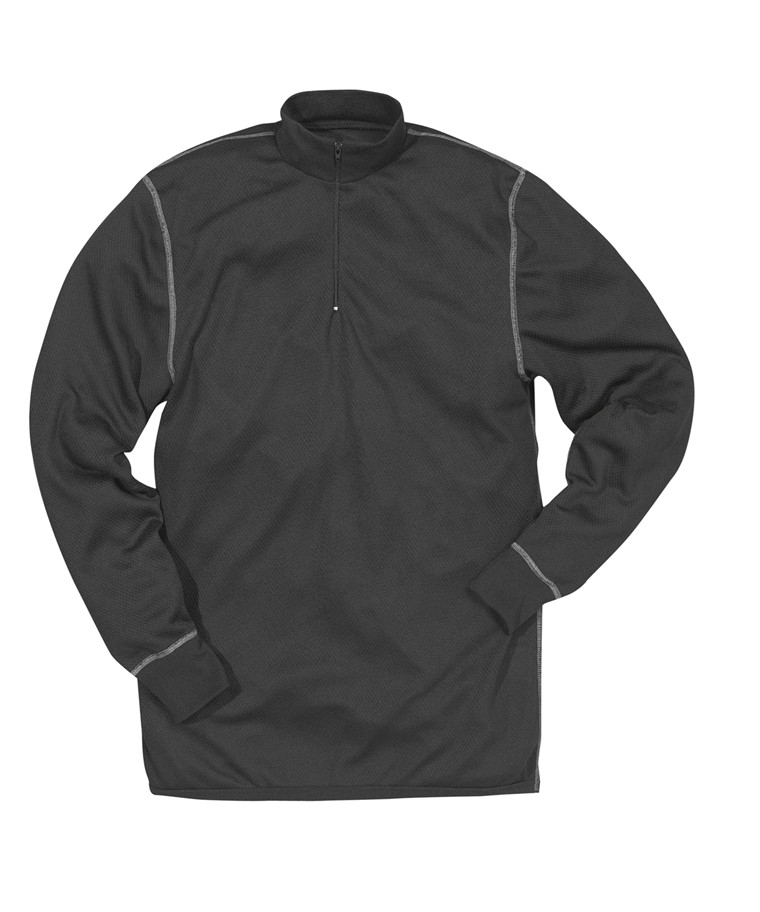 Kansas Match Funktion pullover med lynlås