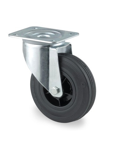 Drejeligt hjul Ø100 mm - maks. 75 kg billede