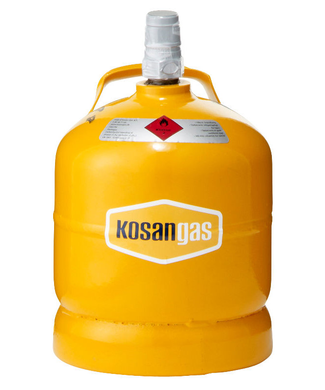 Se Kosangas 2 kg stålflaske - UDEN GAS (afhentet) hos Specialbutikken