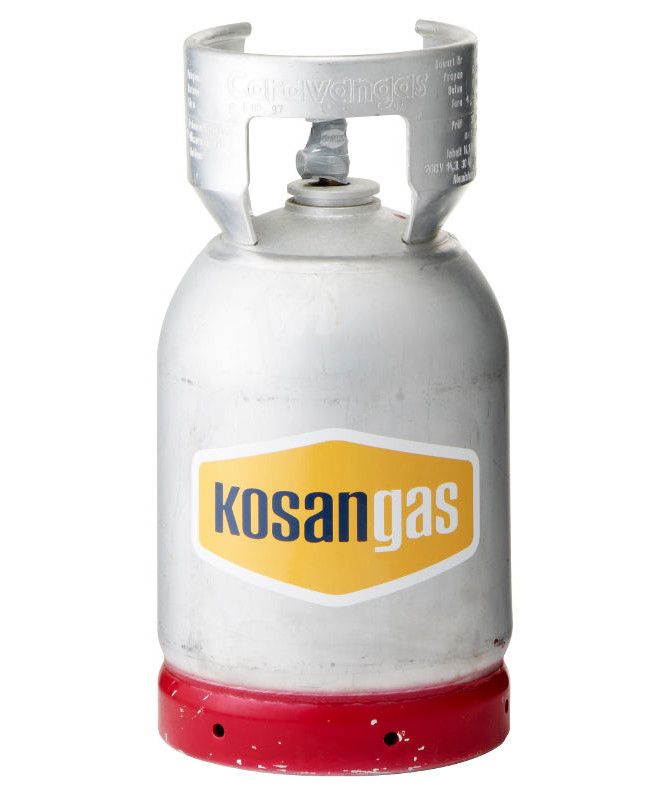 Kosangas 6 kg alu flaske (caravan) - UDEN GAS (afhentet)