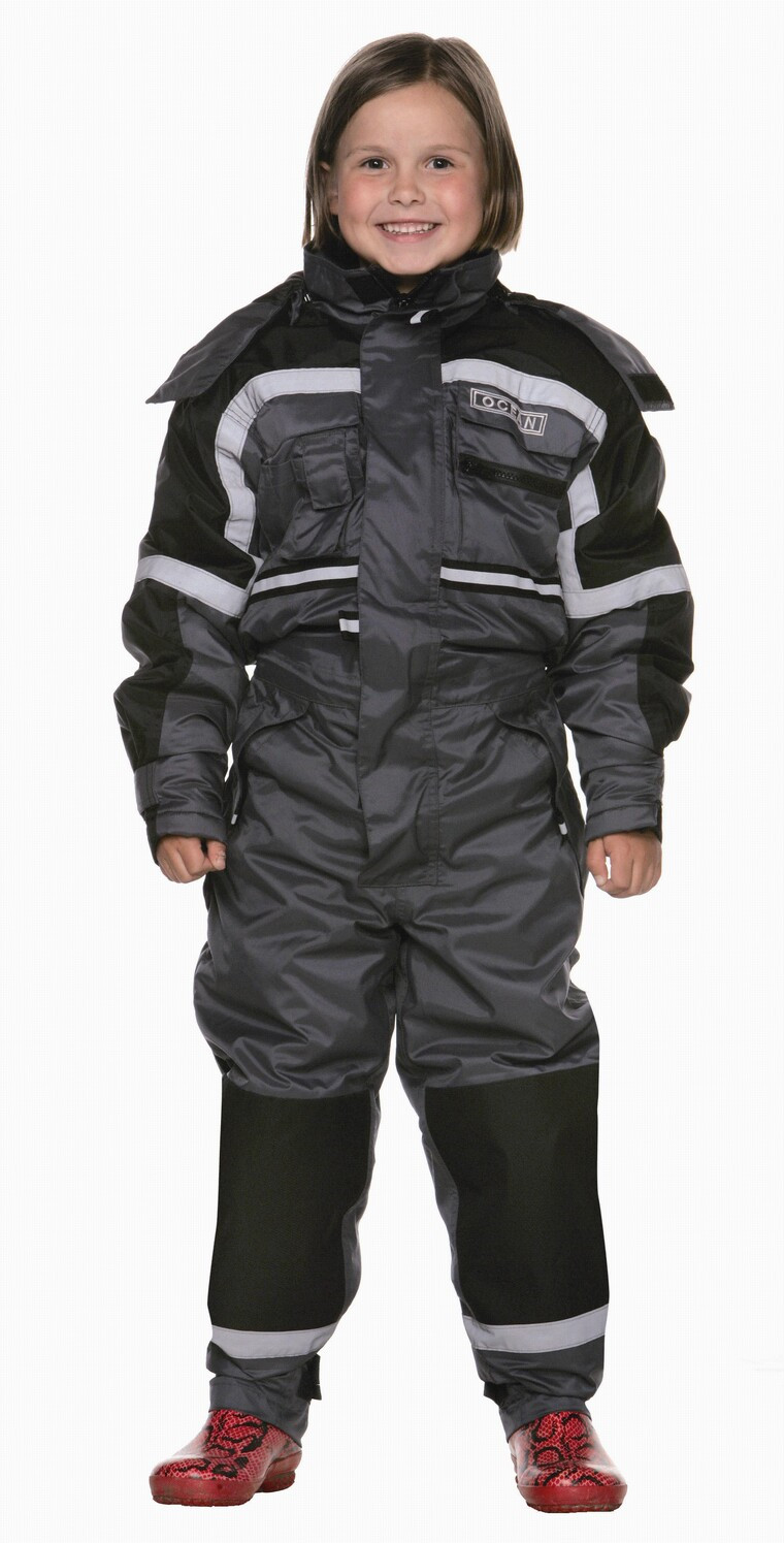 Ocean junior kedeldragt (Grå, 6 ÅR/116-122 CM)