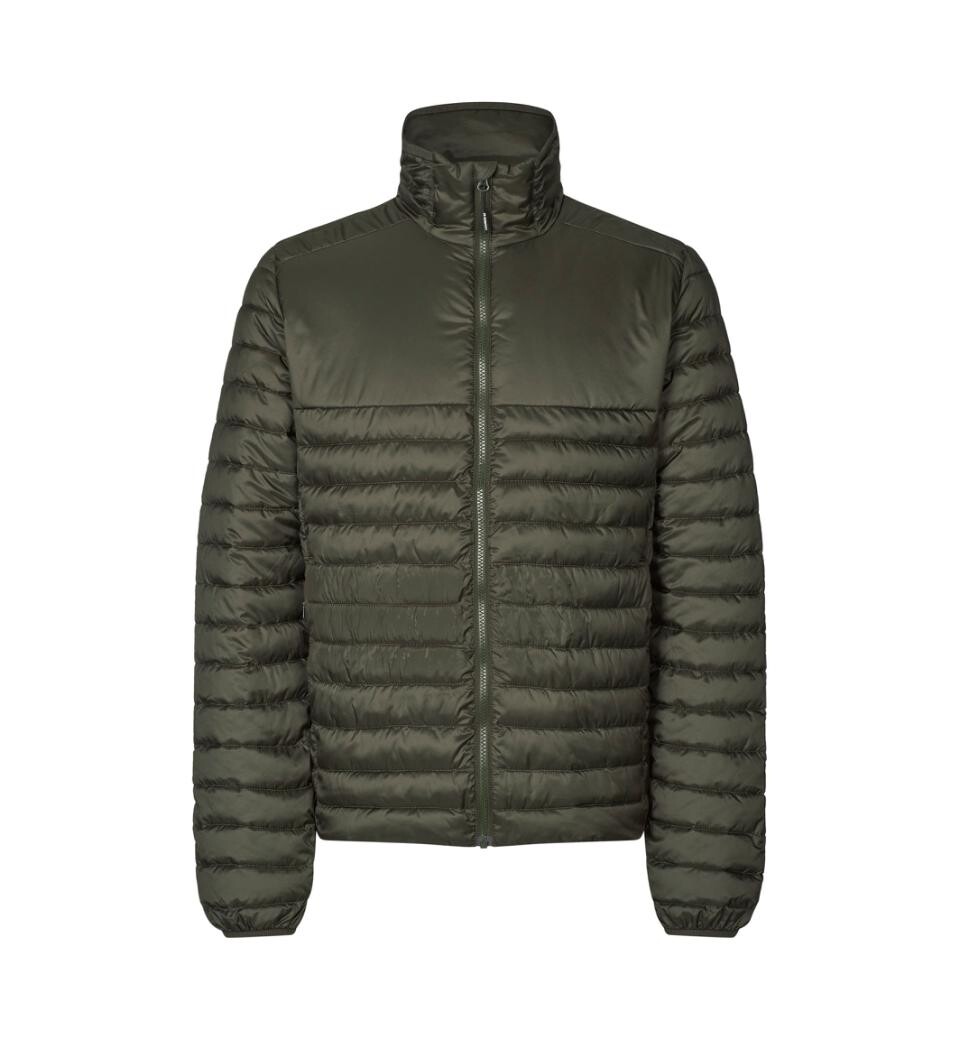 ID Letvægtsjakke Vatteret (Oliven, 2XL)