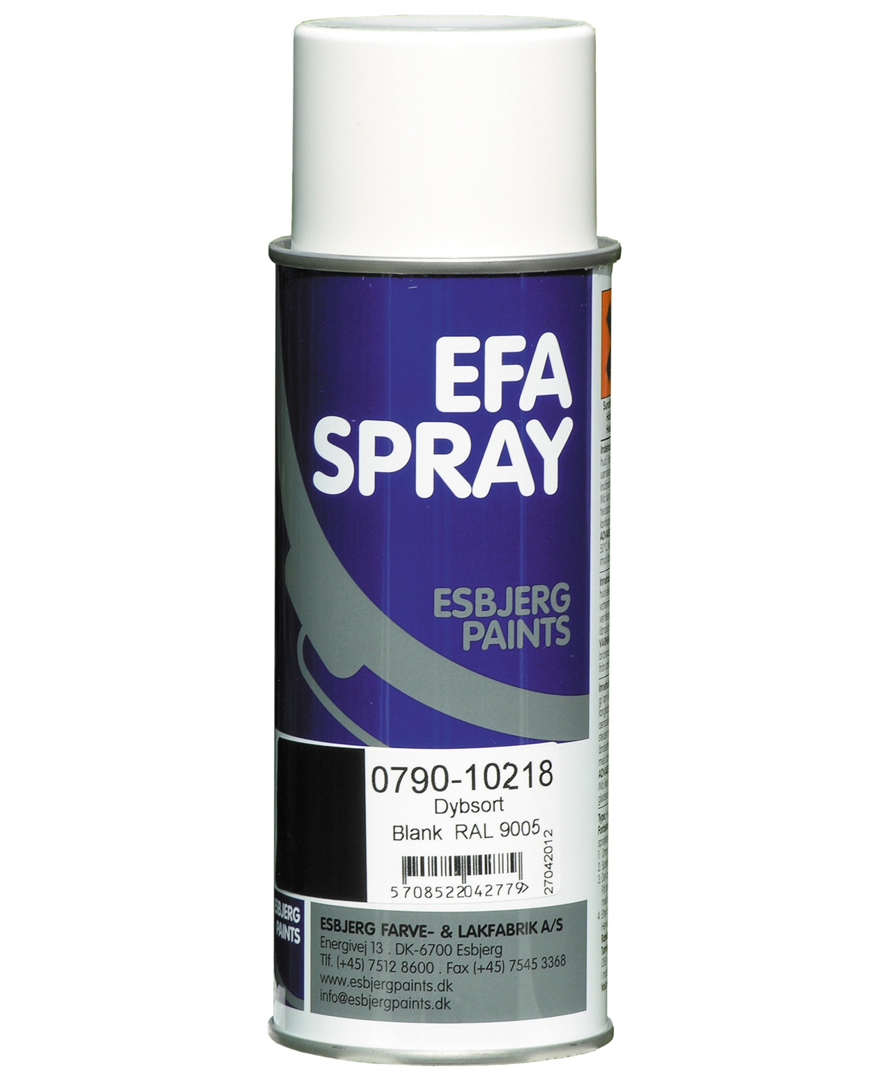 Se Spray maling sort ral 9005 400ML hos Specialbutikken