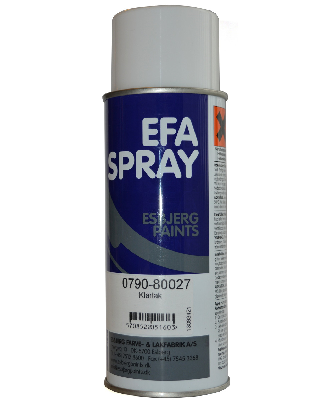 Se Esbjerg Paints Spray maling klar lak blank 400ml hos Specialbutikken