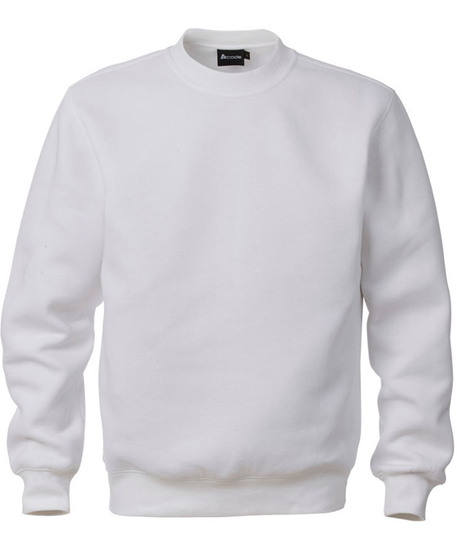 Billede af Kansas/Fristads A-Code klassisk sweatshirt (Hvid, S)