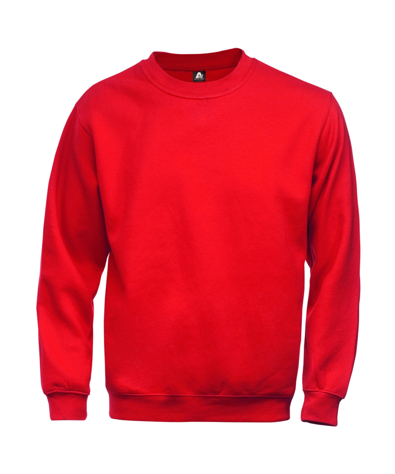 Se Kansas/Fristads A-Code klassisk sweatshirt (Rød, L) hos Specialbutikken