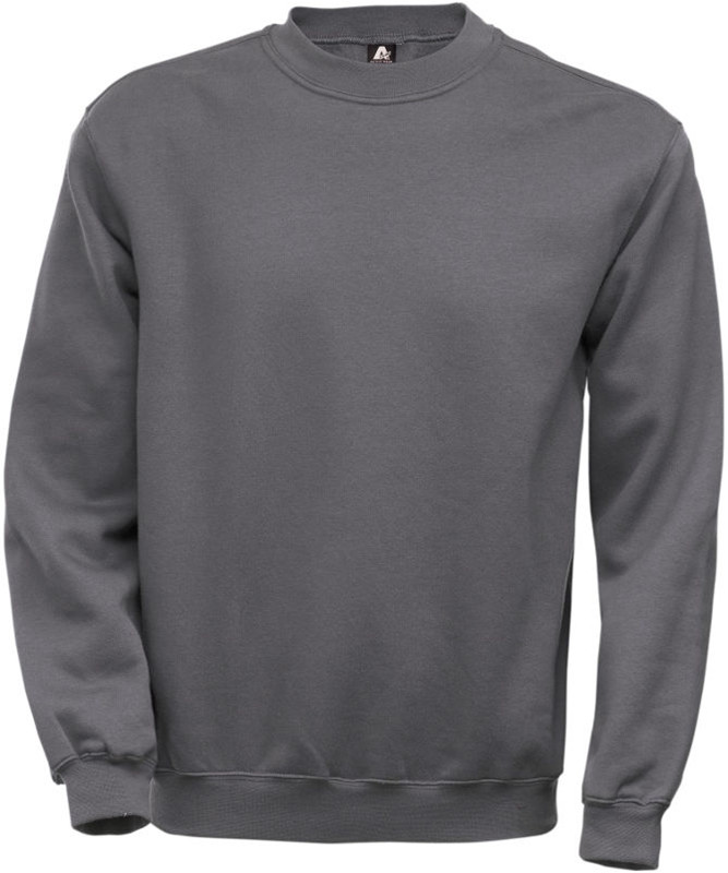 Se Kansas/Fristads A-Code klassisk sweatshirt (Grå, M) hos Specialbutikken