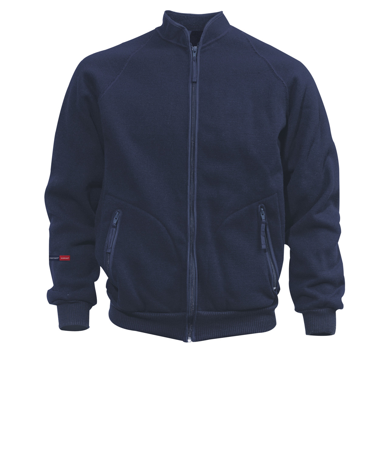 Kansas/Fristads Crafts jakke med fiberpels (Marineblå, XS)