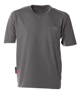Se Kansas/Fristads Match T-shirt m/ korte ærmer (Grå, 3XL) hos Specialbutikken