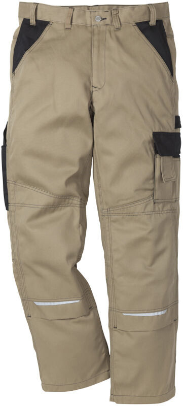 Kansas/Fristads Icon bukser (Khaki/Sort, 46 ex.lgd.)