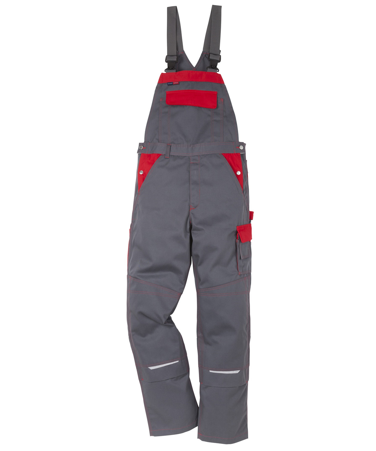 Kansas/Fristads Icon overalls (Grå/Rød, 160)