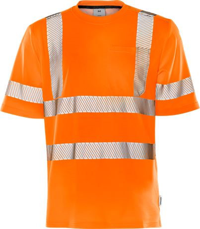 Billede af Kansas/Fristads Hi-Vis t-shirt kl. 3 (Hi Vis Orange, XL) hos Specialbutikken