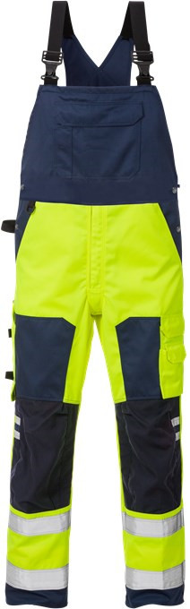 Kansas/fristads Hi Vis Overalls Kl. 2 Hi Vis Gul/marine 46