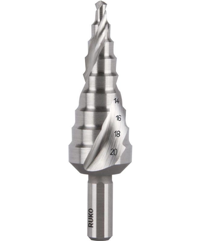 RUKO HSS trinbor (str. 1) 4,0-20,0 mm billede