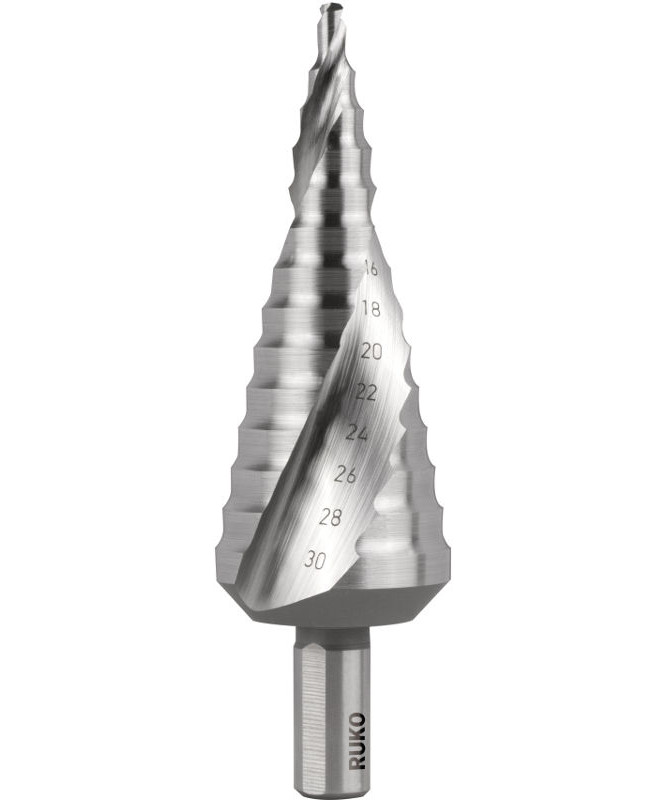 RUKO HSS trinbor (str. 2) 4,0-30,0 mm billede