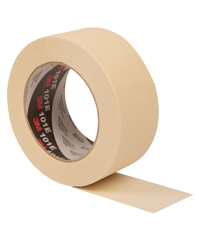 Afdækningstape 101E, 24mmx50mx0,120mm, ideel til afdækning, midlertidig fastholdelse, indpakning og forsegling