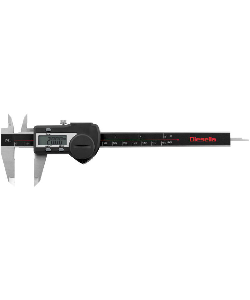 Diesella digital skydelære 0-150 mm IP54