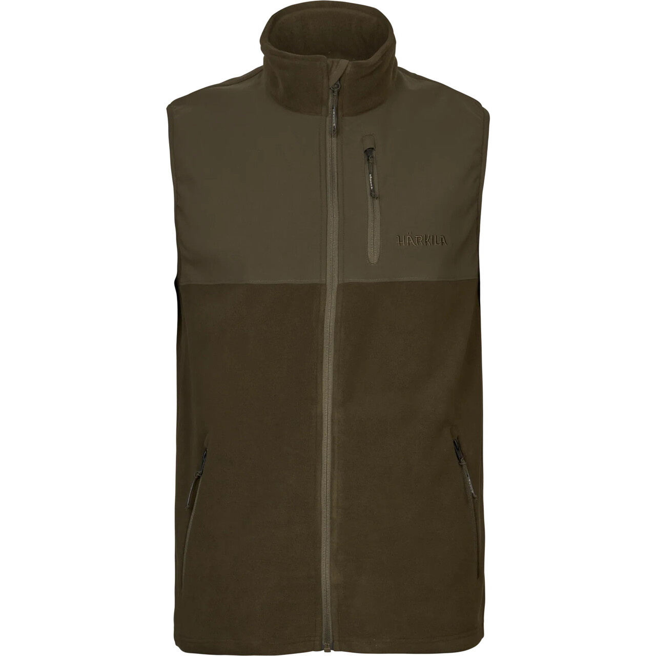 Harkila Fjell Fleece Vest Hunting Willow Green