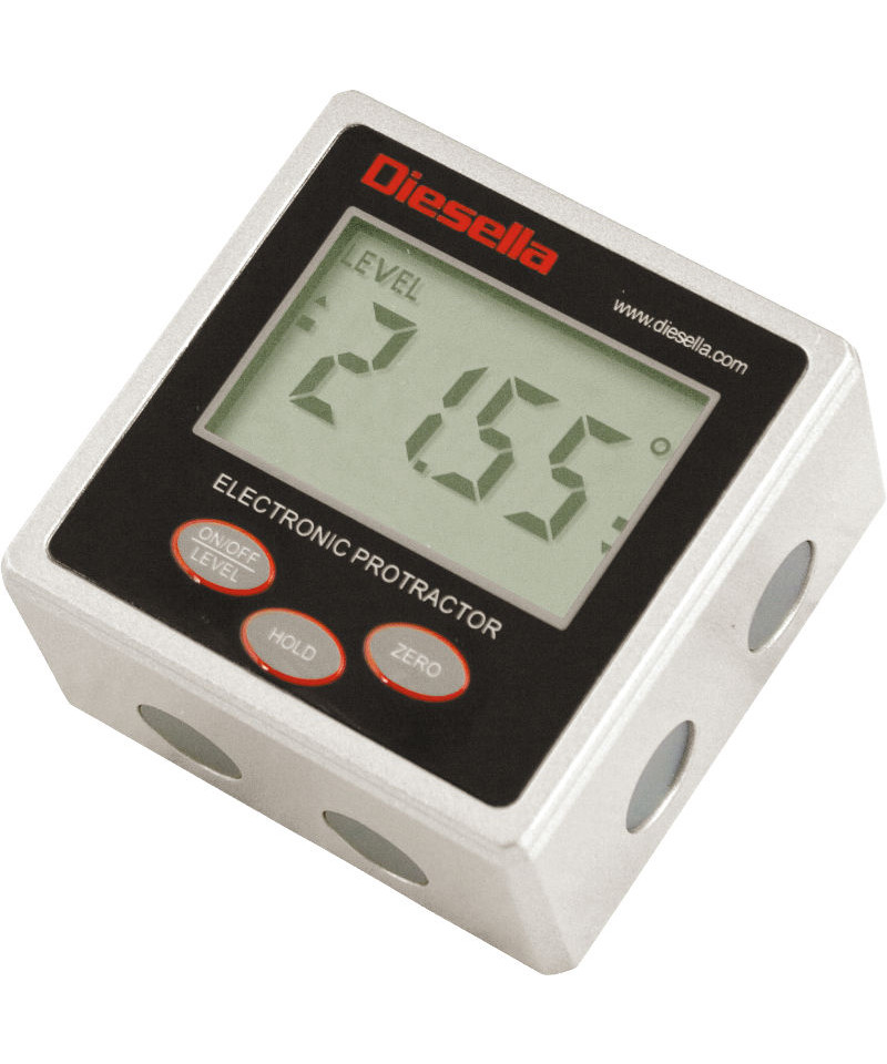 Diesella Digital Vinkelmåler +/- 180 grader billede