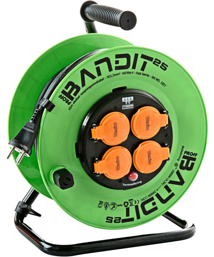 Bandit Proff Kabeltromle 25 M