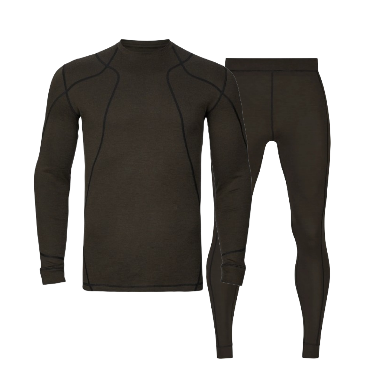 Härkila Aspire Base Layer Sæt (Shadow Brown, S)