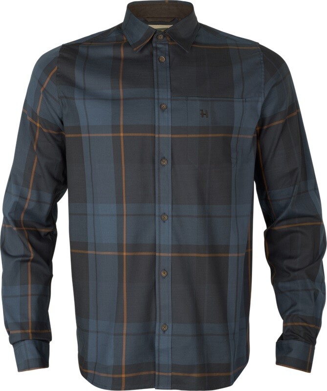 Harkila Akse L/s Skjorte Blackberry