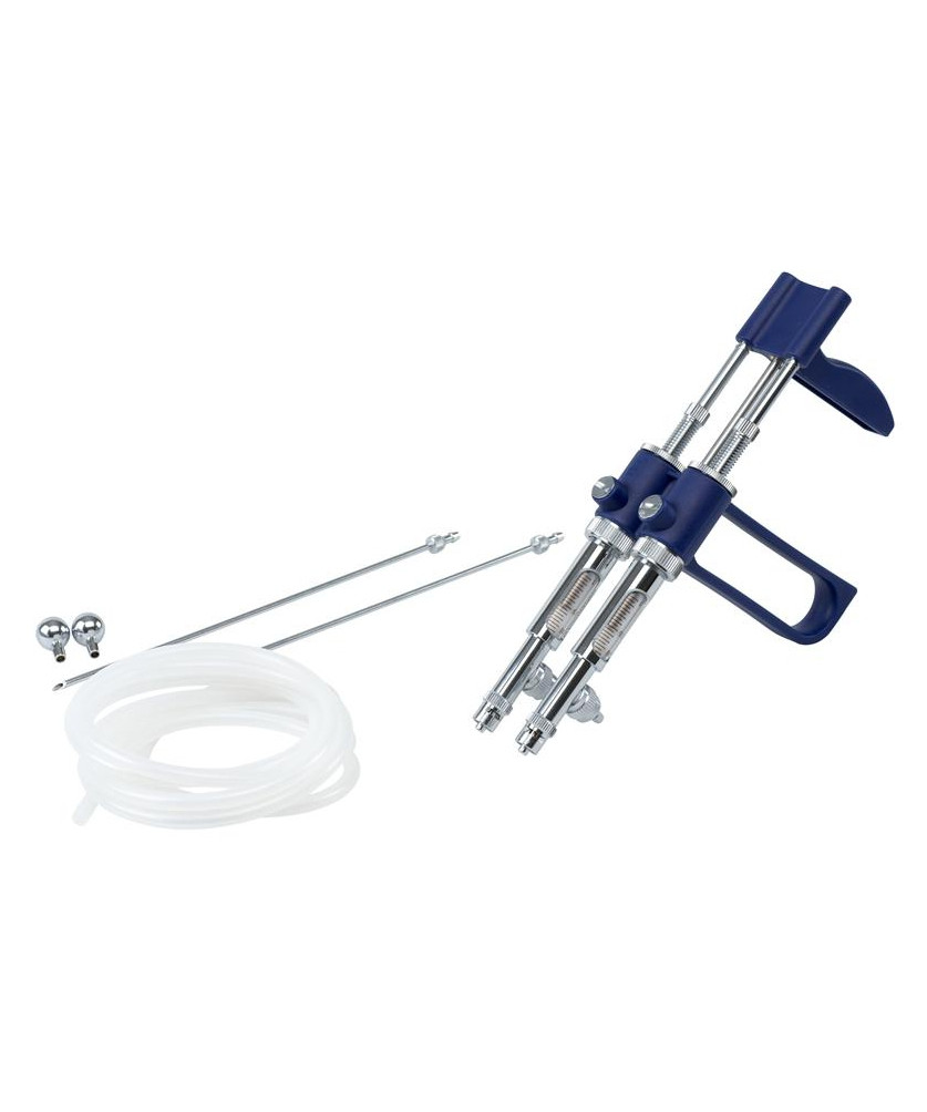 Socorex Twin automatsprøjte m/ slangeansats 1 ml