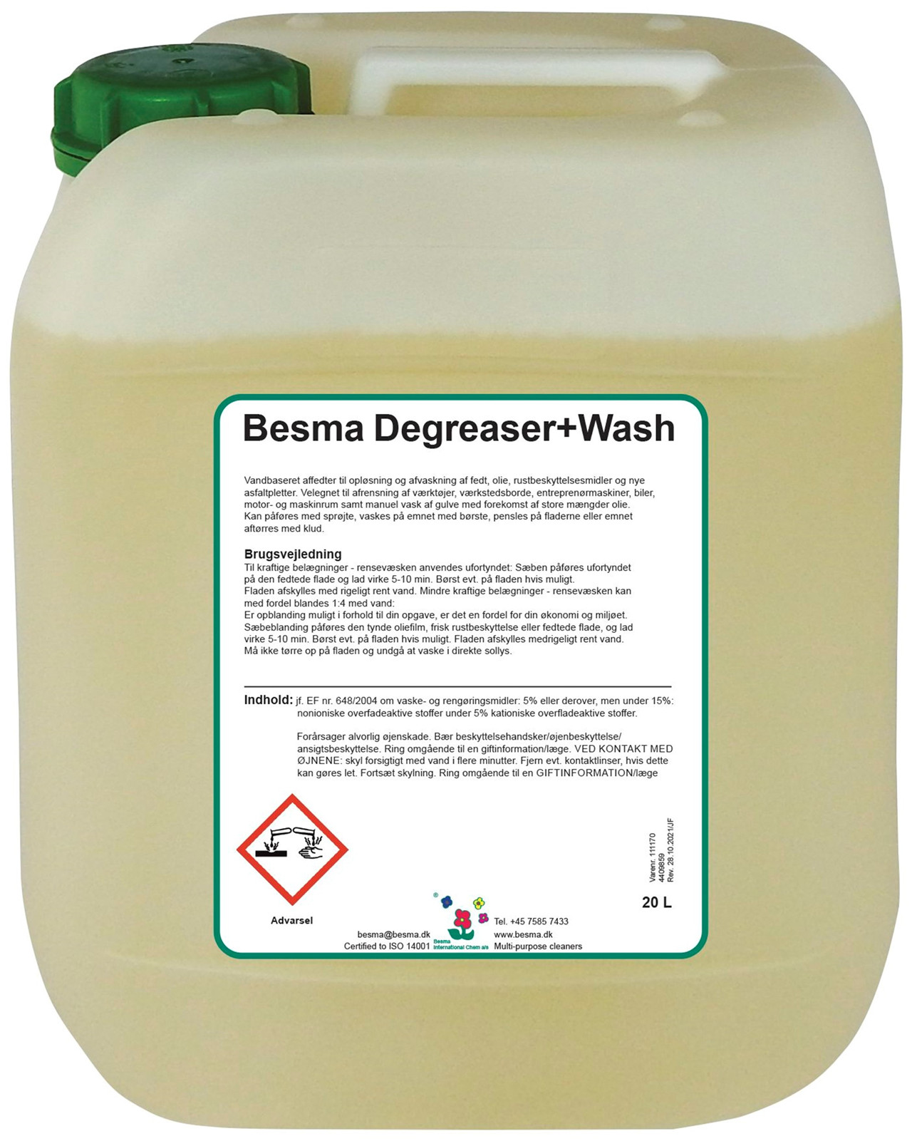 Billede af Besma Degreaser+Wash 1 L